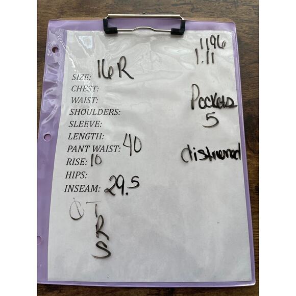 Lane Bryant Womens 16R Blue Boyfriend Jeans Light Distressed Casual - Picture 6 of 6